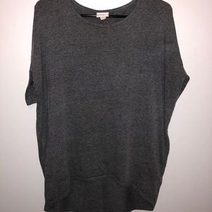 Lularoe XS Irma Grey